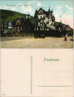 Assmannshausen Am Rhein-Rüdesheim (Rhein) Partie Am "Hotel Krone." 1912 - Rüdesheim A. Rh.
