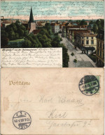 Ansichtskarte Bergedorf-Hamburg Panorama Von Der Holstenstrasse 1905 - Bergedorf
