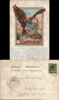 .USA United States Of America Patriotika USA Eagle Adler Heraldik   1899 - Sonstige & Ohne Zuordnung
