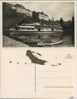 Meersburg Dampfer Bodensee Schiff "Allgäu" Im Meersburger Hafen 1940 - Meersburg