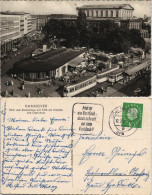Ansichtskarte Hannover Kröpcke, Opernhaus Straßenbahn 1961 - Hannover