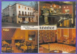 Carte Postale 34. Florensac  Hôtel Restaurant Léonce  R. Fabre  Propr.   Très Beau Plan - Otros & Sin Clasificación