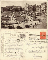 Postcard Manchester PICCADILLY AND GARDENS - Autos 1949 - Sonstige & Ohne Zuordnung