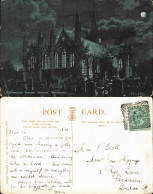 Postcard Yarmouth St. Nicholas Parisk Church Bei Nacht 1903 - Other & Unclassified