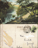 Postcard Glasgow The Kelvin In Botanic Garden 1906 - Autres & Non Classés