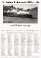Ansichtskarte  Dampflokomotive Eisenbahn Mit Der 64 Unterwegs 1995 - Eisenbahnen