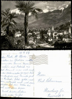 Cartoline Meran Merano Panorama-Ansicht, Südtirol Südtiroler Berge 1956 - Other & Unclassified