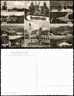 Schwarzwald  Schwarzwaldhochstraße Mehrbildkarte Mit 10 Ansichten 1960 - Other & Unclassified