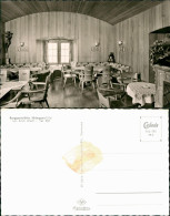 Nideggen (Eifel) Burggaststätte Burg Gaststätte Gastraum Innenansicht 1959 - Otros & Sin Clasificación