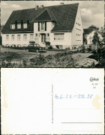 Ansichtskarte Bad Rothenfelde Haus Von Dr. Kuns, Auto Davor 1958 - Bad Rothenfelde