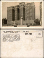 Postcard Chicago The Stevens - The World Greatest Hotel 1926 - Autres & Non Classés
