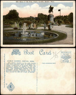 Postcard Boston Maid Of The Mist, Public Garden 1934 - Other & Unclassified