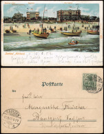 Ansichtskarte Ahlbeck (Usedom) Strand Und Hotels 1903 - Sonstige & Ohne Zuordnung