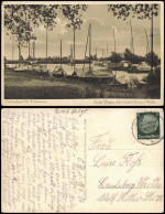 Postcard Berg Dievenow Dziwnów Segler Hafen Bei Onkel Thom's Hütte 1938 - Pommern