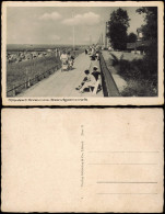 Postcard Berg Dievenow Dziwnów Strandpromenade 1939 - Pommern