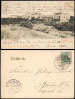 Postcard Berg Dievenow Dziwnów Dünen Und Kurhaus - Pommern 1904 - Pommern