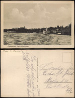 Postcard Berg Dievenow Dziwnów Dampfer - Restauration 1916 - Pommern
