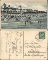 Ansichtskarte Binz (Rügen) Strand Mit Kurhaus 1926 - Andere & Zonder Classificatie