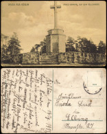 Postcard Köslin Koszalin Kreuz-Denkmal Auf Dem Gollenberg 1913 - Pommern