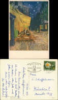 Ansichtskarte  Künstlerkarte Maler Van Gogh Cafe At Night 1958 - Peintures & Tableaux