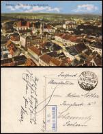 Ansichtskarte Kamenz  Blick Von Der Hauptkirche 1917  Gel. Feldpoststempel - Kamenz