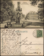 Ansichtskarte Freiberg (Sachsen) Petersstraße, Schwedendenkmal 1935 - Freiberg (Sachsen)