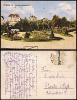 Ansichtskarte Chemnitz Stadtpark Mit Rosarium 1919 - Chemnitz