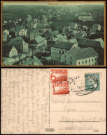 Ansichtskarte Eppendorf Sachsen 1924 Goldrand  Bahnpoststempel, Misch-Frankatur - Autres & Non Classés