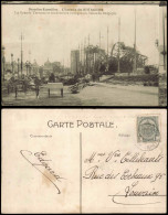 Brüssel Bruxelles Explosion, Grande Terrasse,  Palais De Belgique, Expo  1910 - Altri & Non Classificati