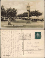 Ansichtskarte Ahlbeck (Usedom) Strandpromenade, Konzertmuschel Uhr 1931 - Otros & Sin Clasificación