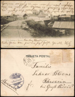 Osorno F.-C. Valdivia à Osorno Rio Damas, Eisenbahn-Brücke Lagos 1907 - Chili