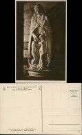 Ansichtskarte Meißen Kriegergedächtniskirche - Statue Aus Porzellan 1928 - Meissen