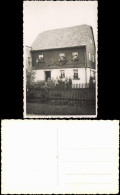 Foto  Haus Im Propaganda-Schmuck Sachsen 1930 Privatfoto - Zu Identifizieren