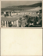 Binz (Rügen) Panorama-Ansicht Foto-Ansicht Strand Ostsee Pavillon 1940 - Autres & Non Classés