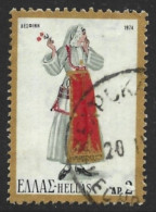 Greece 1974. Scott #1126 (U) Greek Regional Costumes Of Desfina - Usati