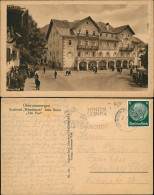 Ansichtskarte Oberammergau Kurhotel, Wittelsbach Links Hotel 1937 - Oberammergau