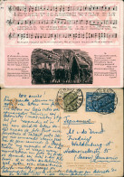 Postcard .Russland Rußland Россия Arbeiter Propaganda Lied AK 1931 - Rusia