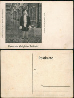 Ansichtskarte  Theater Schauspiel Kasper Als Königlicher Bedienter 1910 - Unclassified