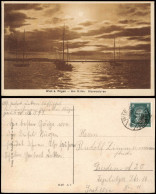 Ansichtskarte Wiek (Rügen) Rügen Am Hafen Ostsee Sturmzeichen 1928 - Sonstige & Ohne Zuordnung