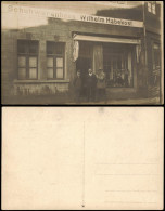 Ansichtskarte  Schuhwarenhaus Wilhelm Habekost. Inhaber Schaufenster 1913 - Zonder Classificatie