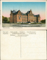 Ansichtskarte Holzminden Neue Baugewerkschule 1908 Goldrand - Holzminden