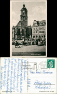 Ansichtskarte Meißen Marktplatz, Markttreiben 1962 - Meissen