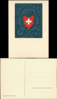 Ansichtskarte  Briefmarken-Ansichtskarte RAYON I 5 Rp. Schweiz Helvetia 1939 - Francobolli (rappresentazioni)