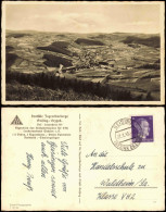 Geising-Altenberg Erzgebirge Blick Auf Die Jugendherberge Und Die Stadt 1943 - Geising