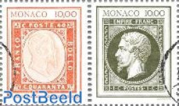 Monaco 1992 STAMP MUSEUM 2V, Mint NH, Stamps On Stamps - Art - Museums - Neufs