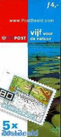 Netherlands 2000 Nature Conservation Booklet, Mint NH, Nature - Fish - Insects - Stamp Booklets - Ungebraucht