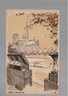 CPA - 75 - Paris - Notre-Dame - Illustration Non Signée N°31 - Non Circulée - Notre-Dame De Paris