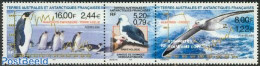 French Antarctic Territory 2000 Animal Files 3v [::], Mint NH, Nature - Birds - Penguins - Nuevos