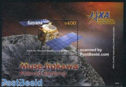 Guyana 2006 Space S/s, Muse Itokawa S/s, Mint NH, Transport - Space Exploration - Guyane (1966-...)