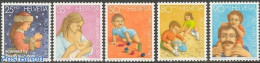 Switzerland 1987 Pro Juventute 5v, Mint NH, Religion - Various - Christmas - Toys & Children's Games - Unused Stamps